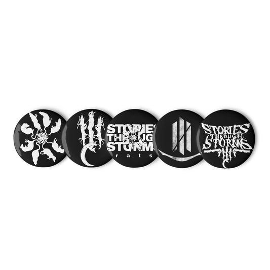 Stories Through Storms 5 Piece Pin Pack